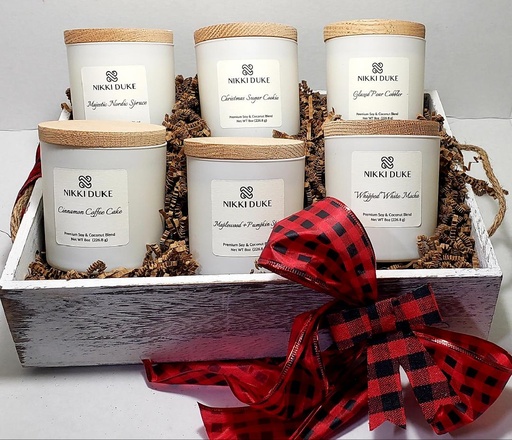 [41201] Nikki Duke Holiday Candle Gift Set